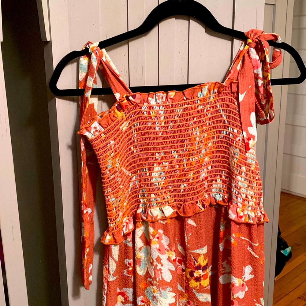 Corally mauve pinkish floral jumpsuit